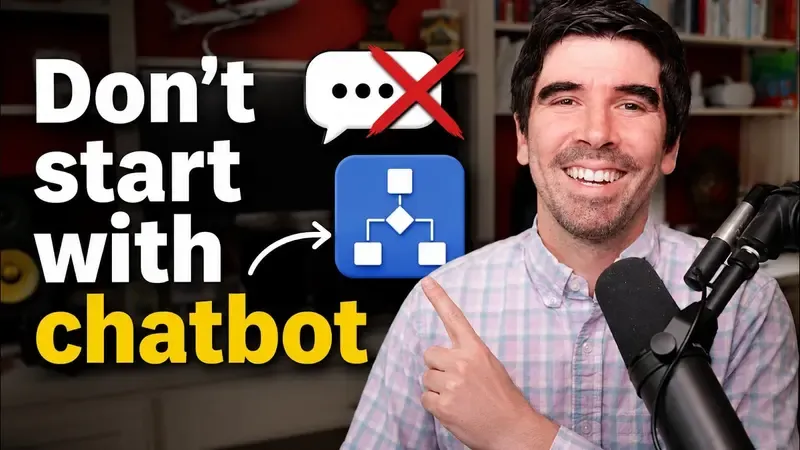 Why Your First AI Project Probably Shouldn't Be a Chatbot